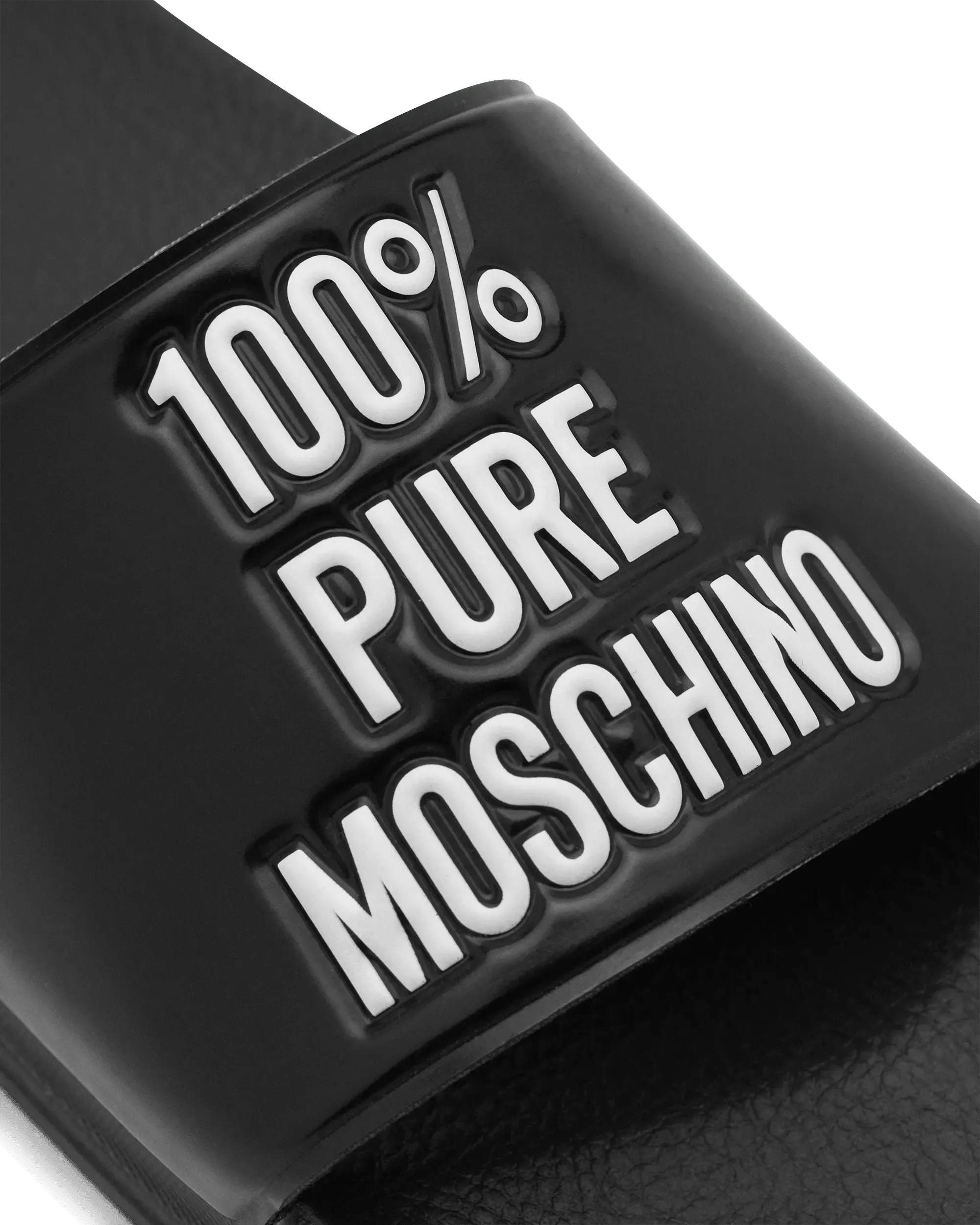 100% Pure Moschino Slides