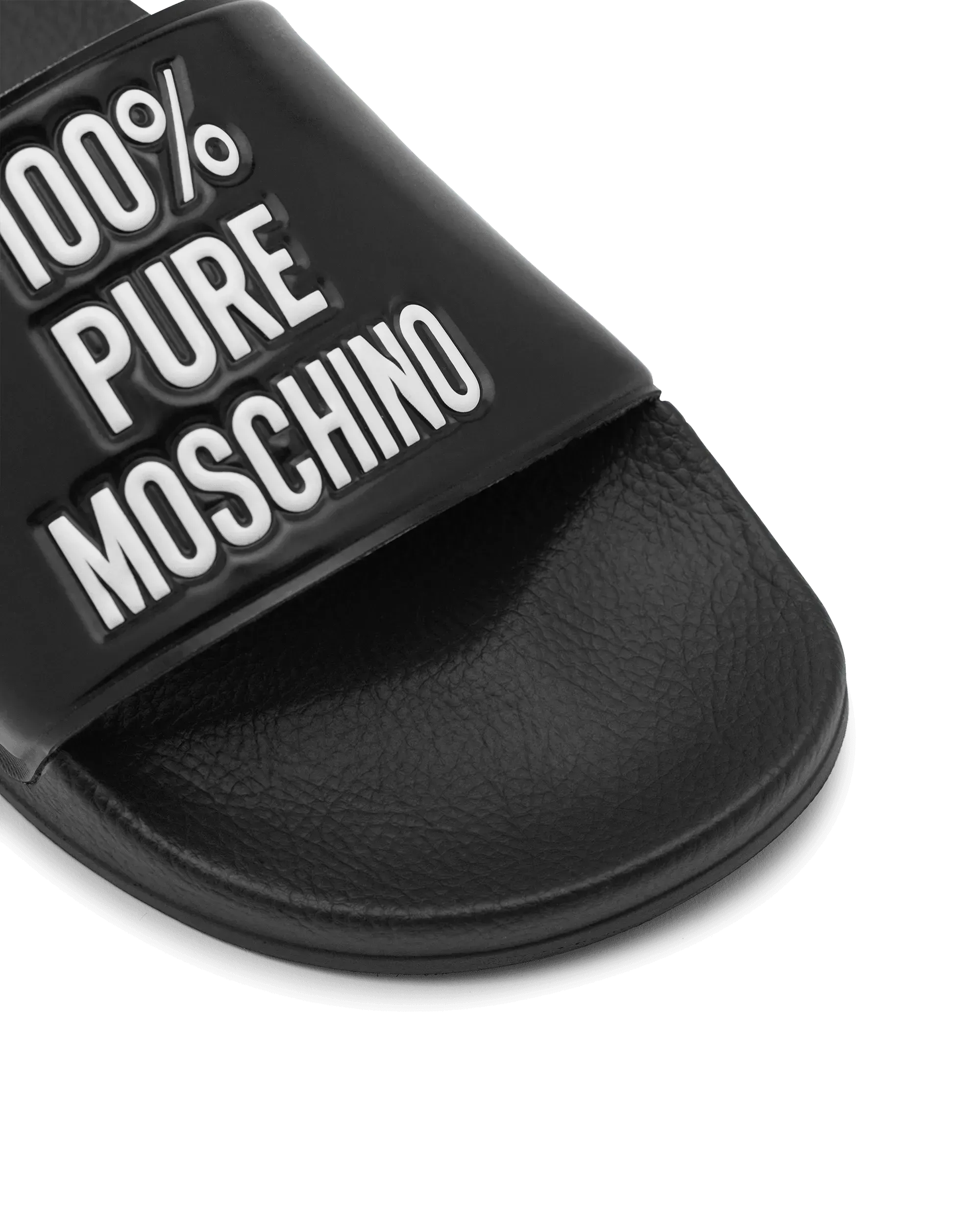 100% Pure Moschino Slides