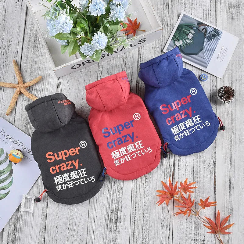 2-Piece Dog Snow Suit | Warm Down Vest, Snowproof & Windproof Pet Jacket