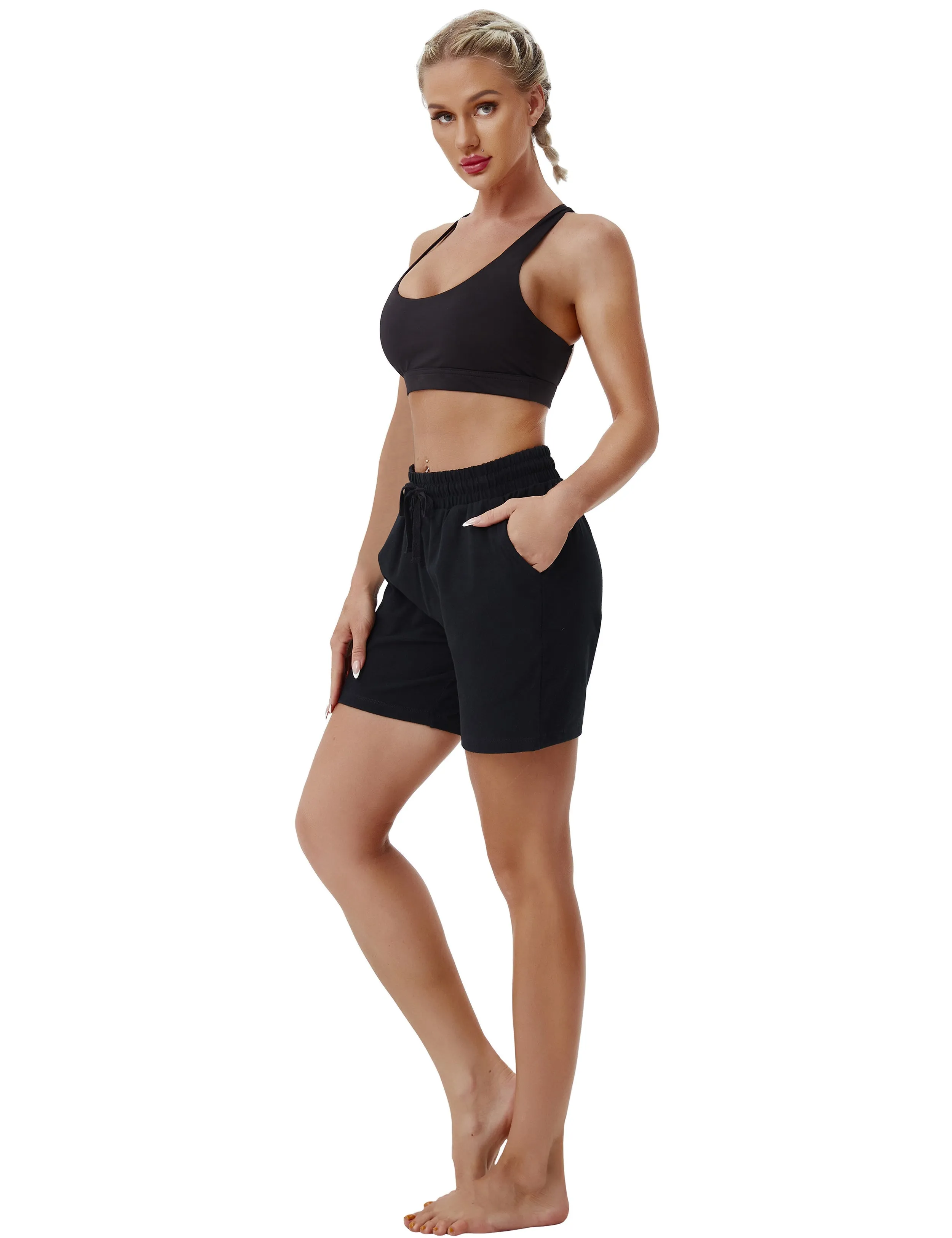 5" Joggers Shorts black_yogastudio