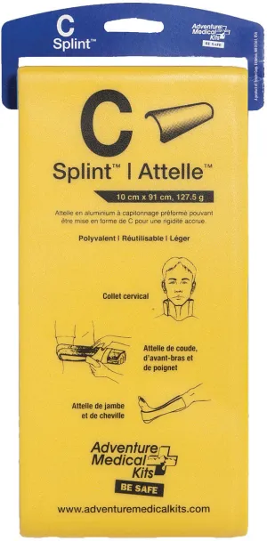 Adventure Medical AMK C-Splint First Aid Kit Refill - Essential First Aid Supplies