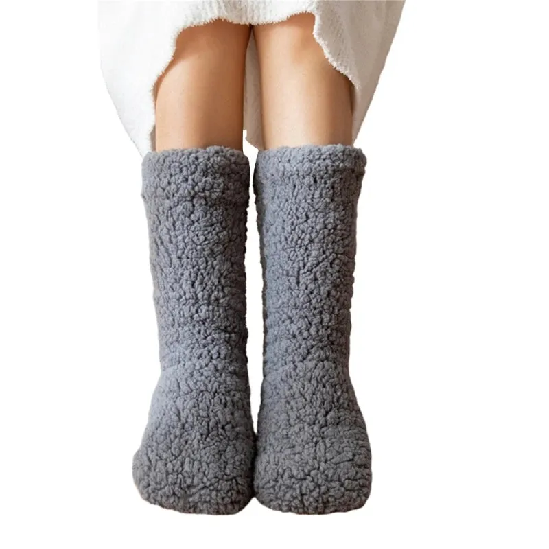 ALBA | Plush Gripped Winter Socks
