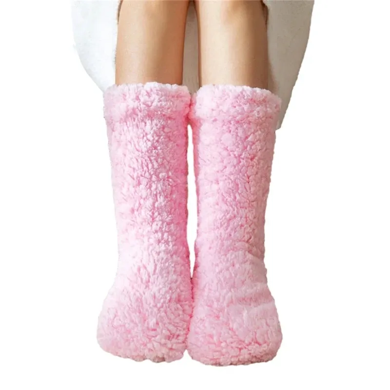 ALBA | Plush Gripped Winter Socks