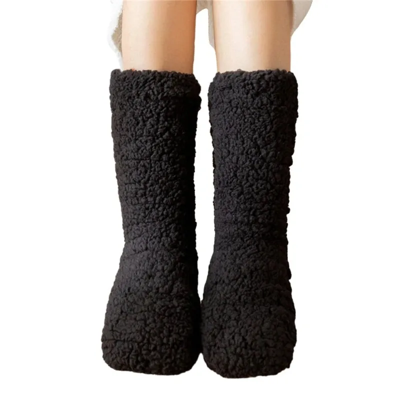 ALBA | Plush Gripped Winter Socks