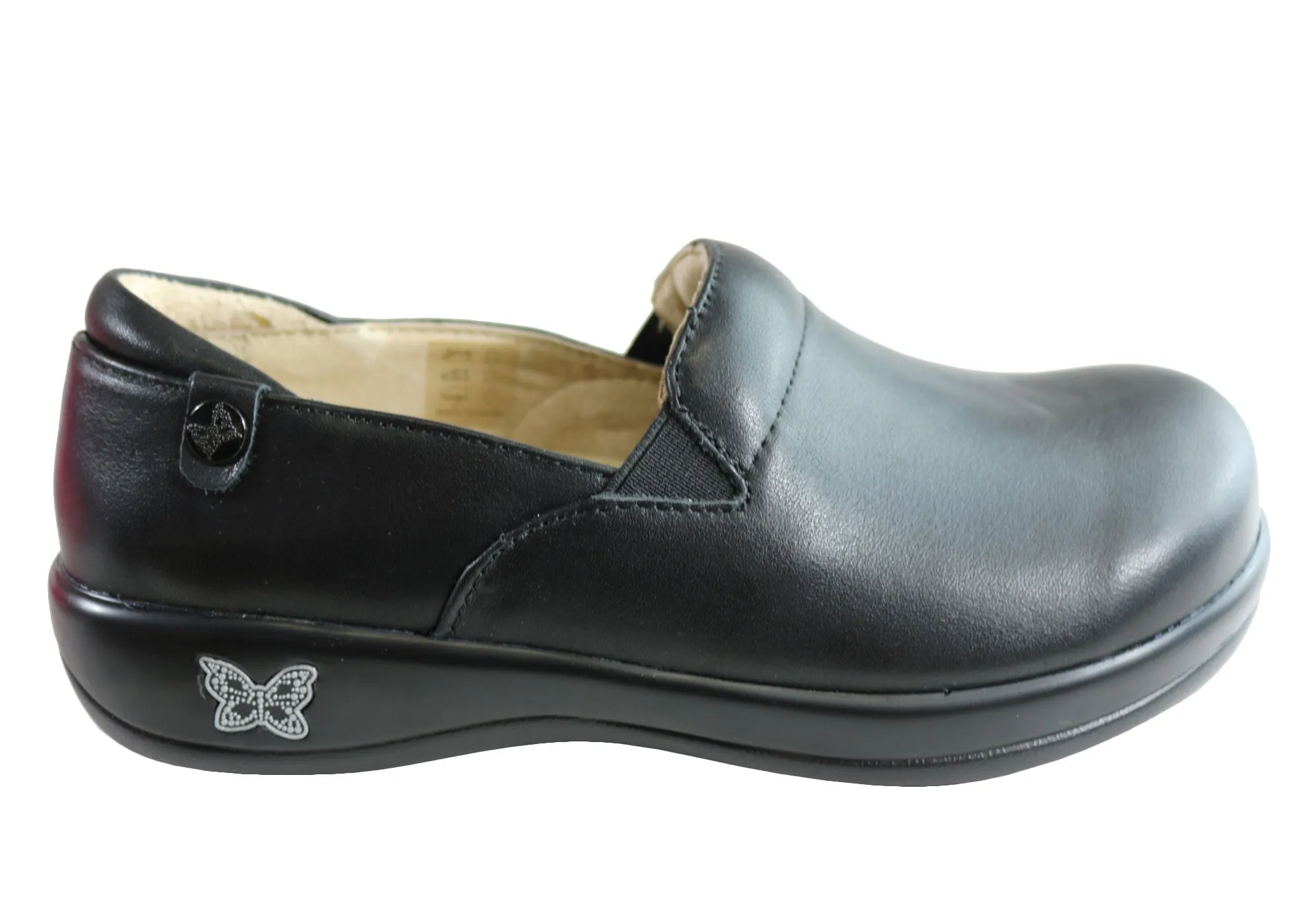Alegria Keli Womens Comfortable Leather Professional Slip On Shoes