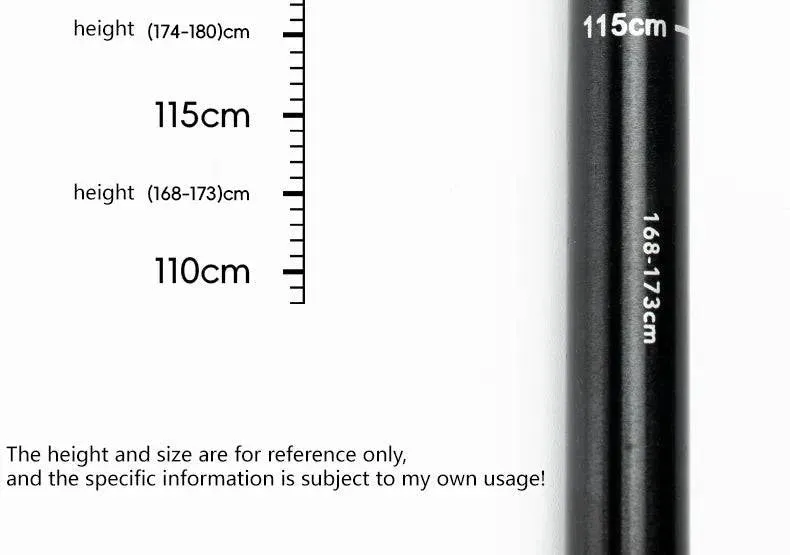 ALOCS  Hiking Staff 5-Section Folding Staff Stretchable Professional Outdoor Hiking Staff Hiking Equipment