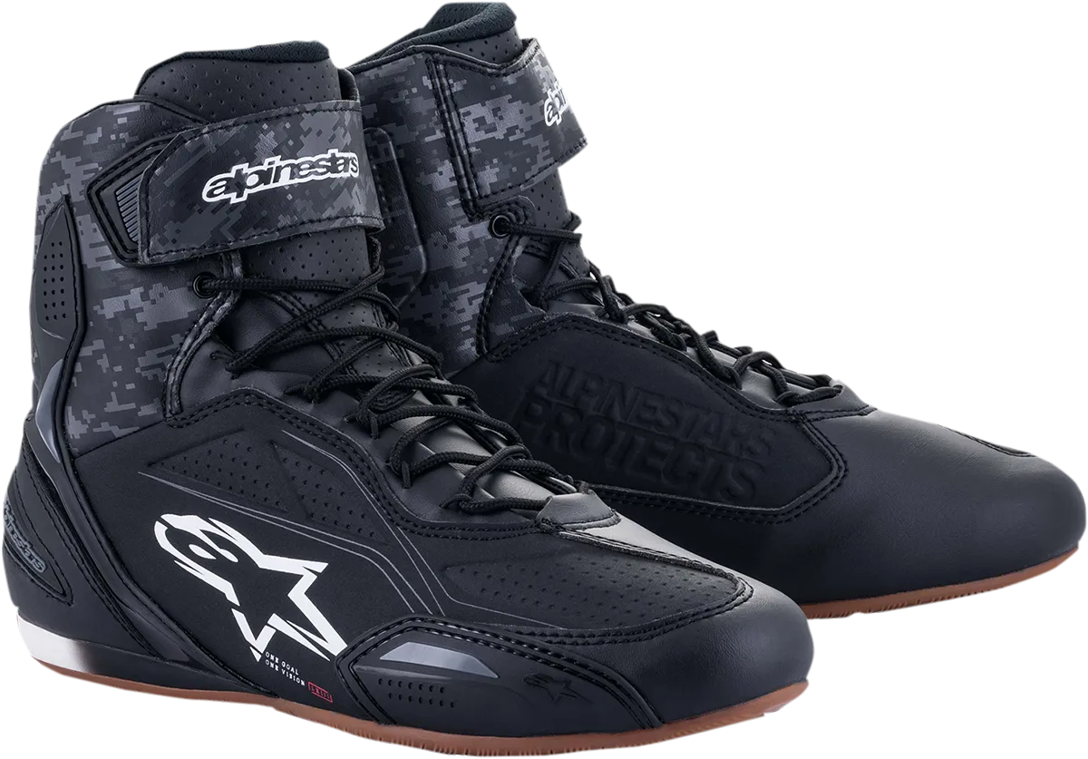 ALPINESTARS Faster-3 Shoes - Black/Gray - US 9.5 251021911829.5