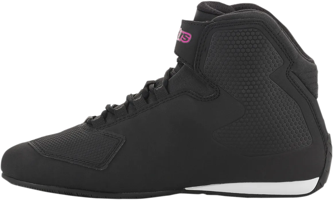ALPINESTARS Women's Sektor Shoes - Black/Pink - US 7 251571910397