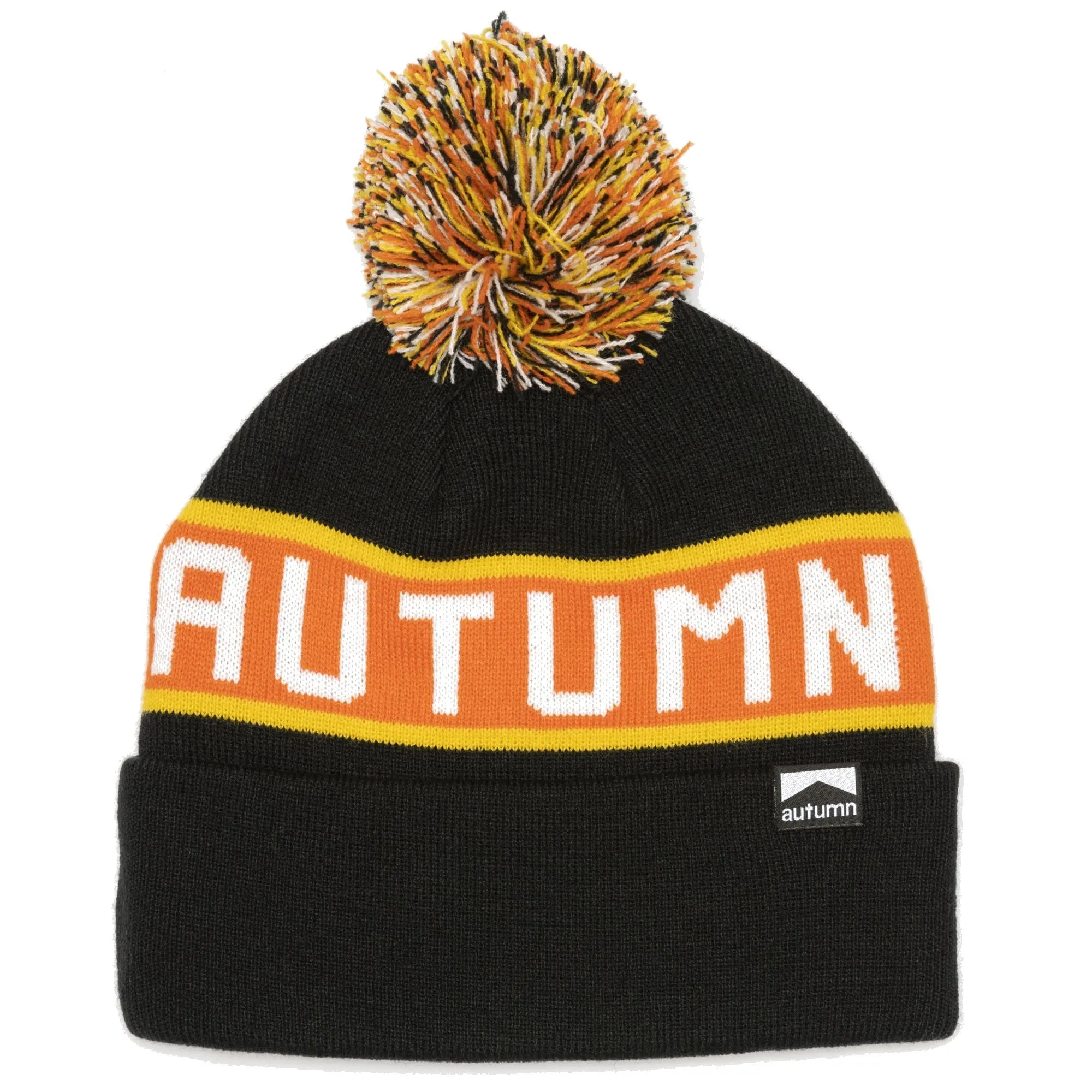 Autumn Burnout Pom Beanie