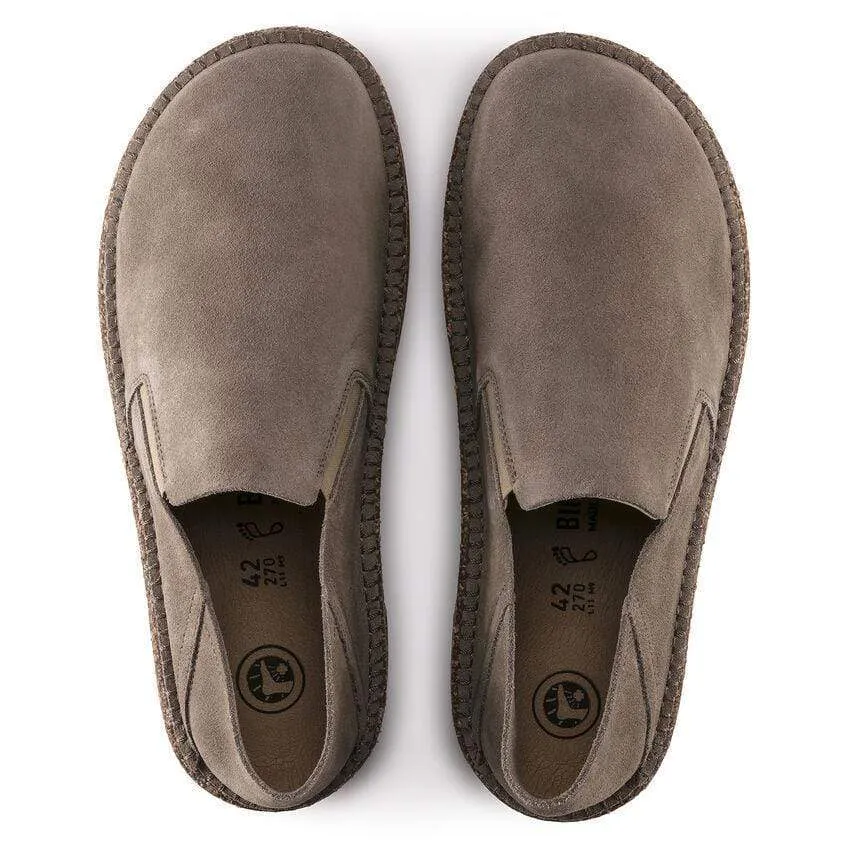 Birkenstock Callan Slip Ons- Gray Taupe