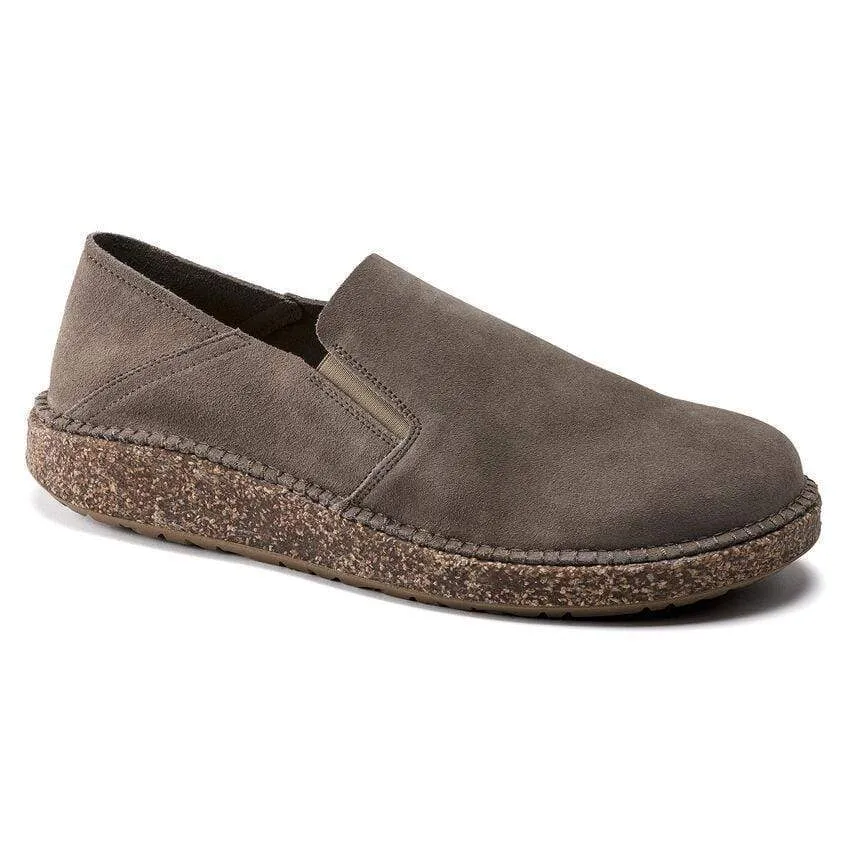 Birkenstock Callan Slip Ons- Gray Taupe