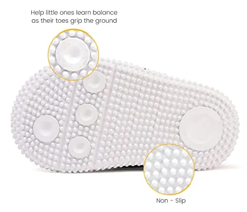 BMCiTYBM Baby Walking Shoes Infant Sneakers Girls Boys Mesh First Walkers Shoes 6 9 12 18 24 Months Black Size 12-18 Months Infant