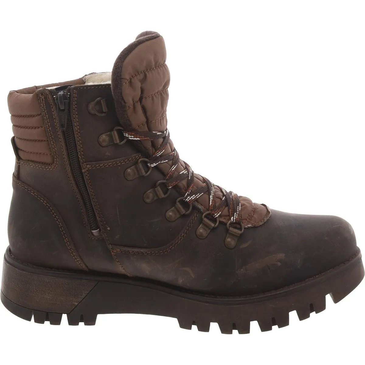 Bos. & Co. Womens Leather Waterproof Winter & Snow Boots