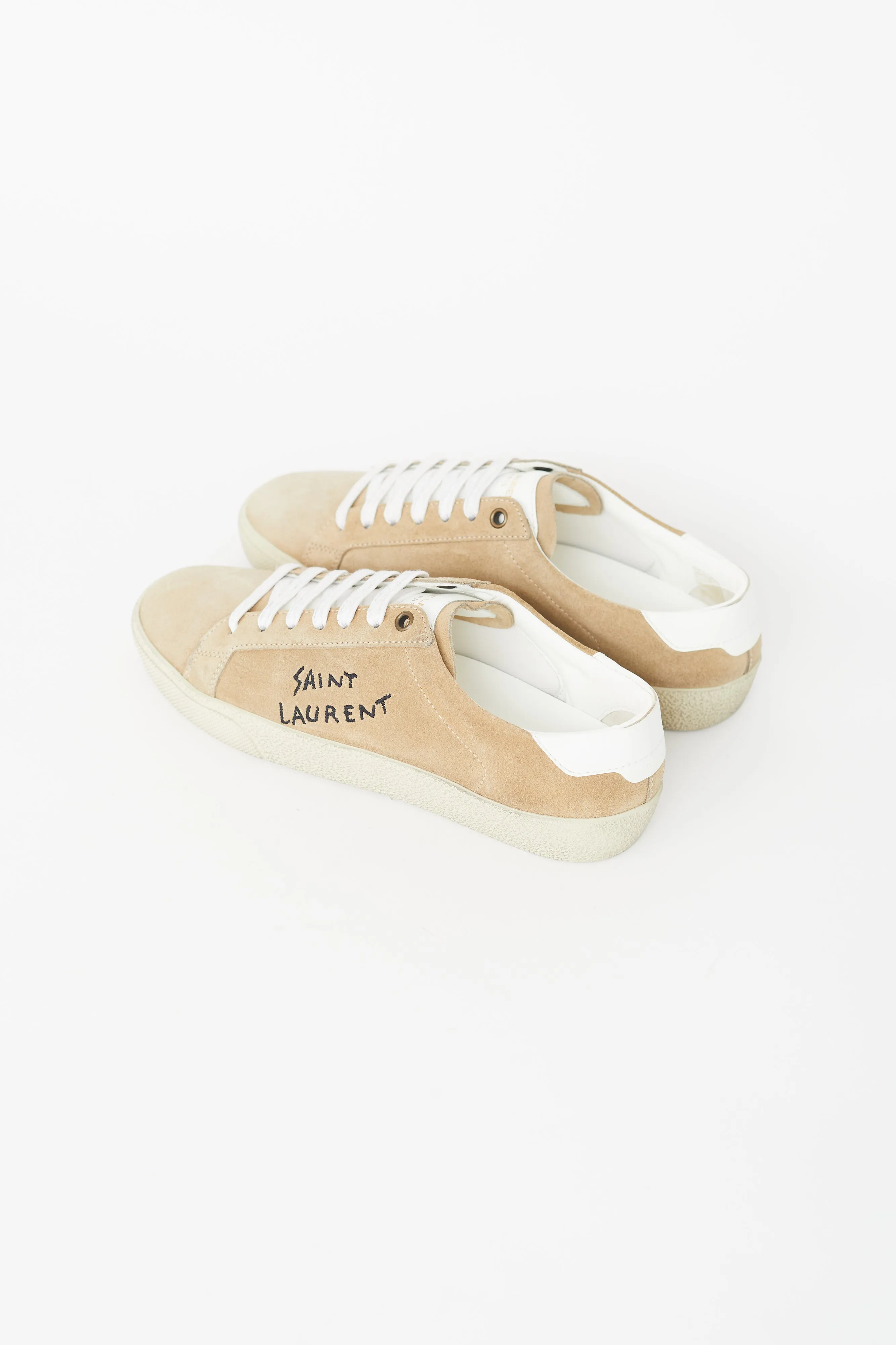 Brown Suede Court Classic SL06 Sneaker