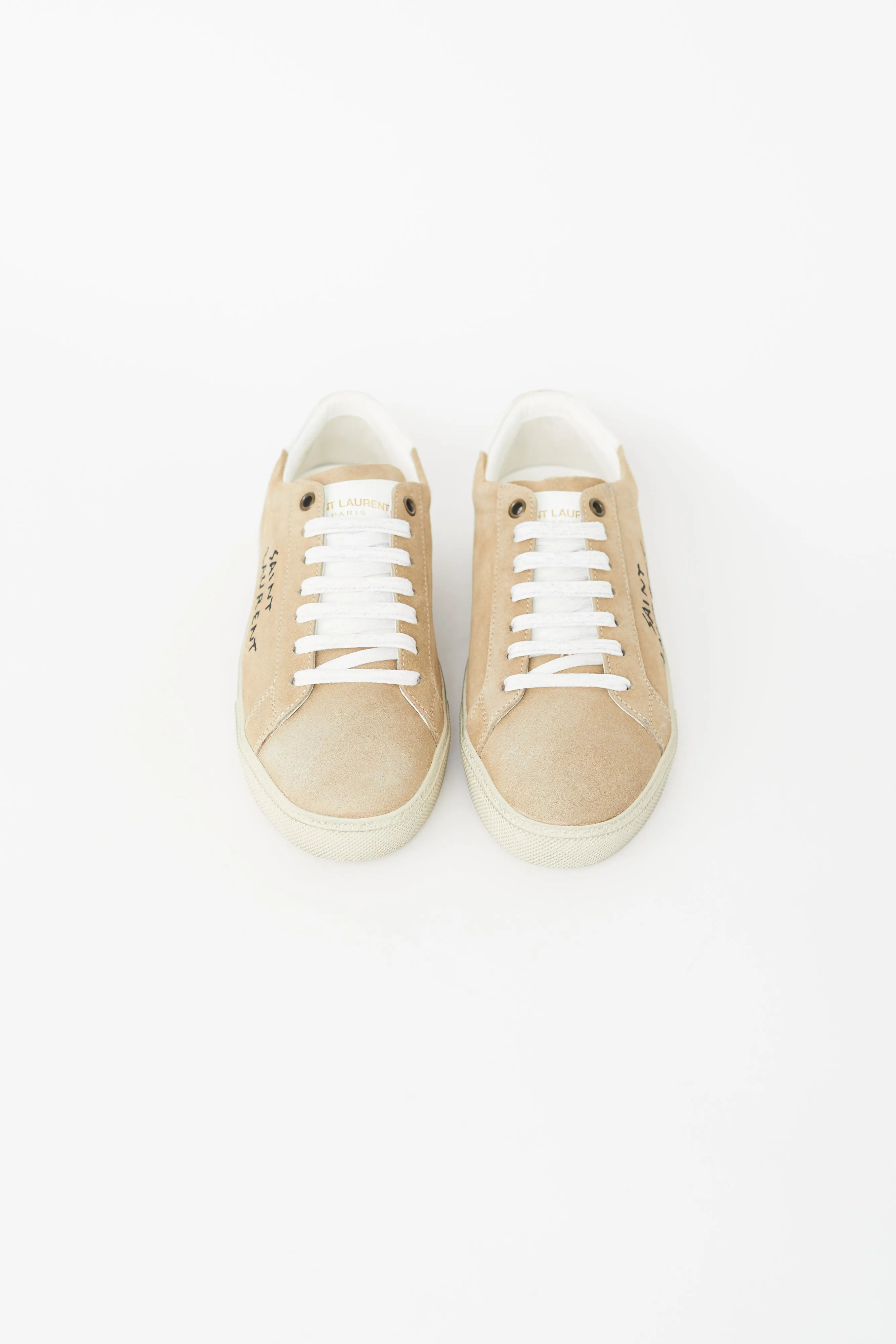 Brown Suede Court Classic SL06 Sneaker