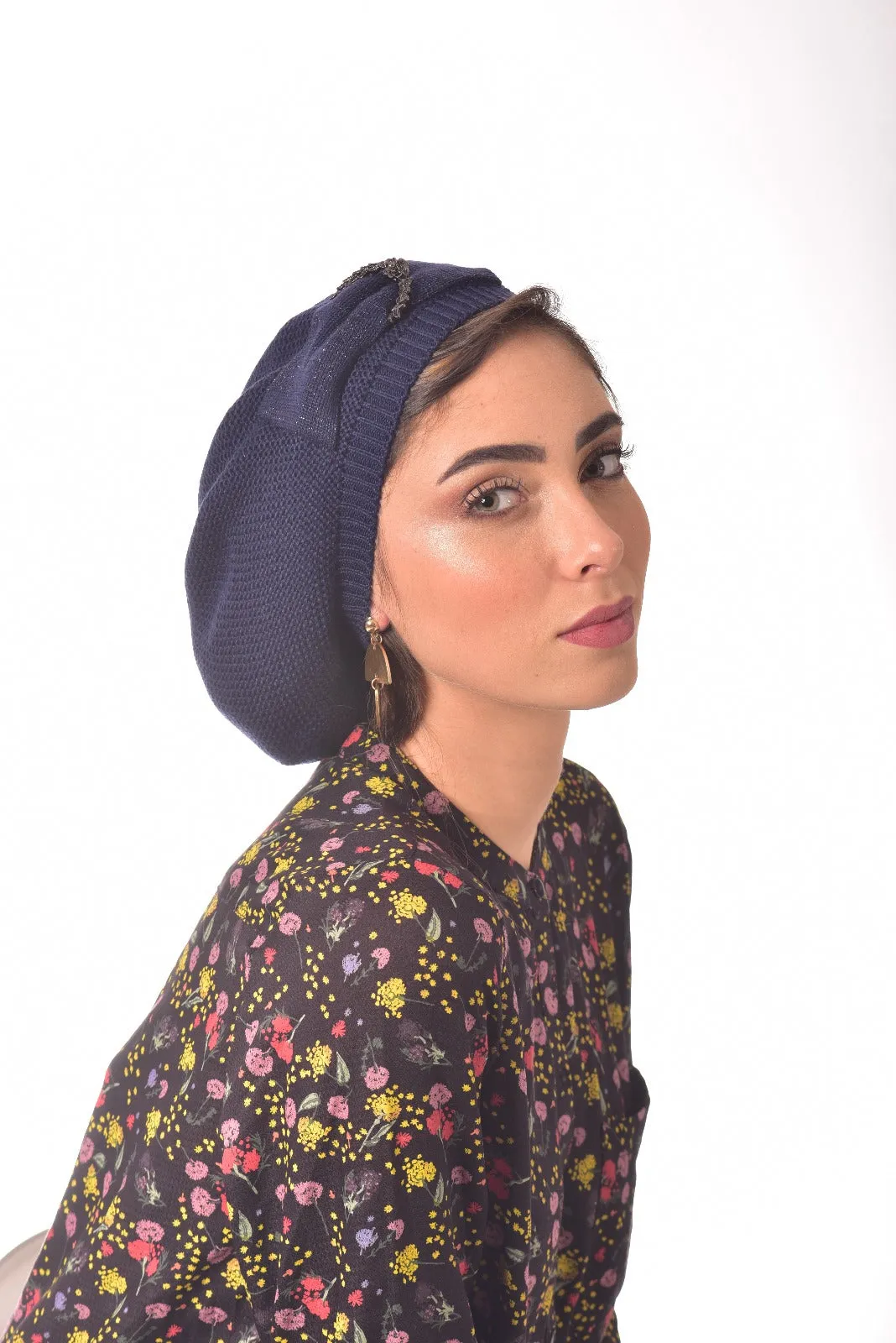 Buckle beret - Bugundy