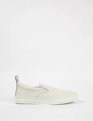 Buddy German Shepherd Slip On Trainers - White