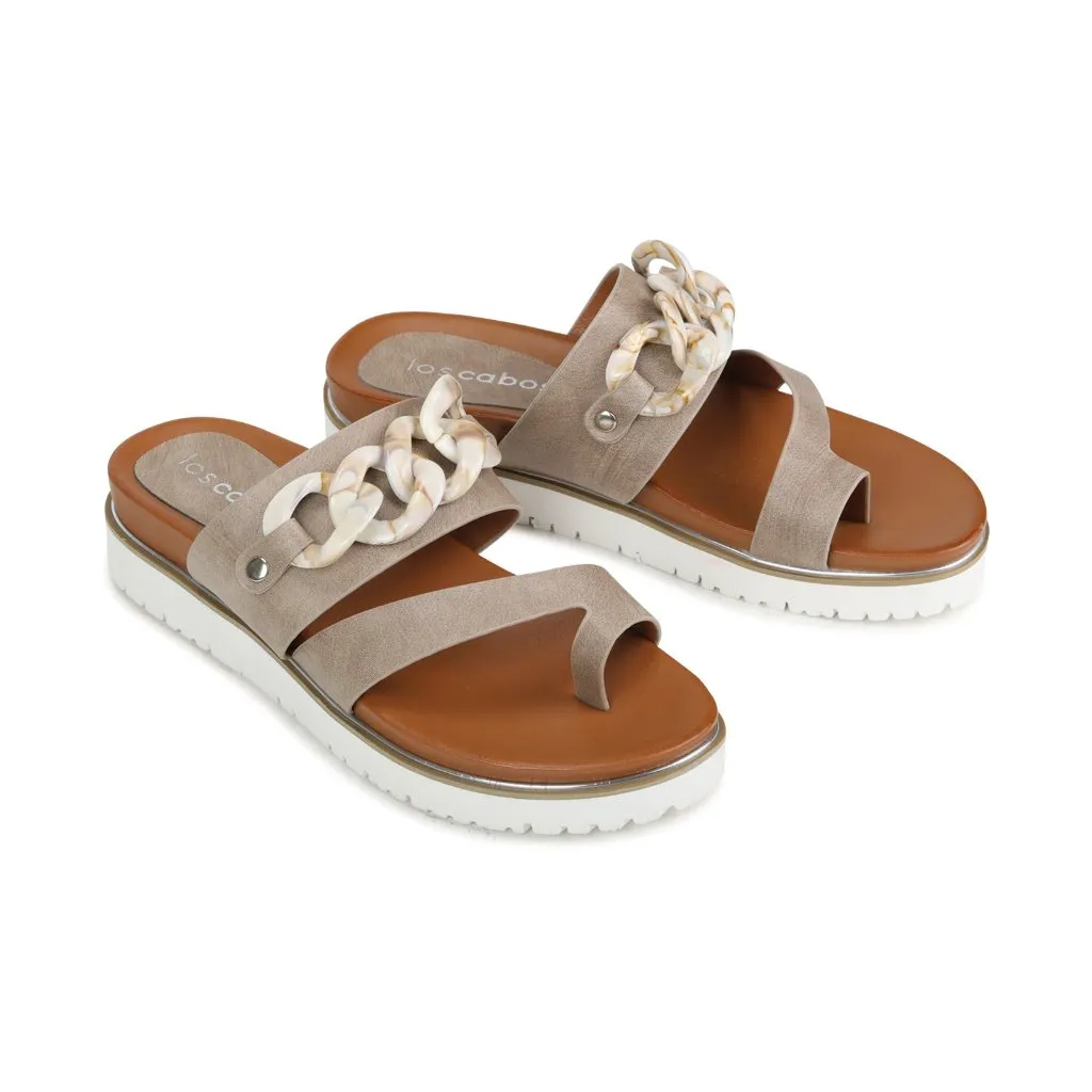 Cai Sandal in Taupe