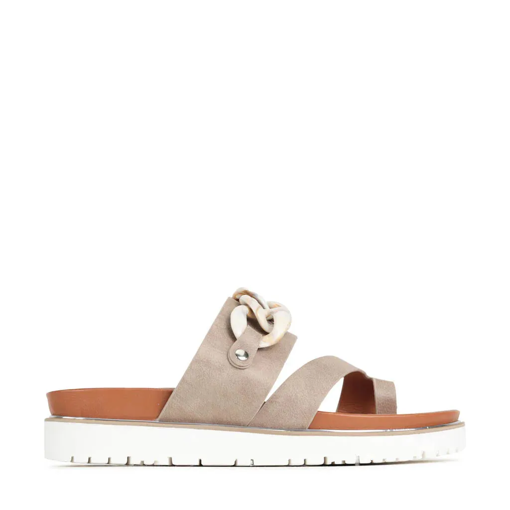 Cai Sandal in Taupe