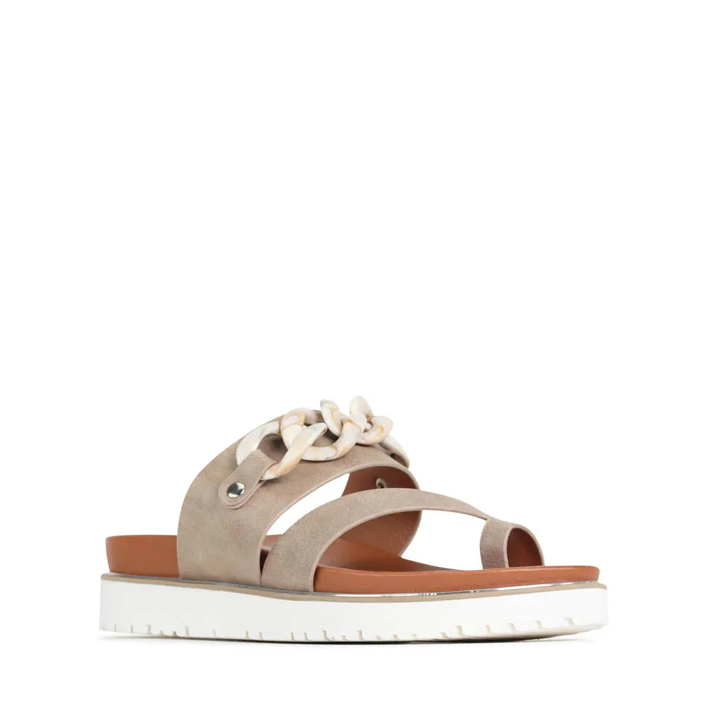 Cai Sandal in Taupe