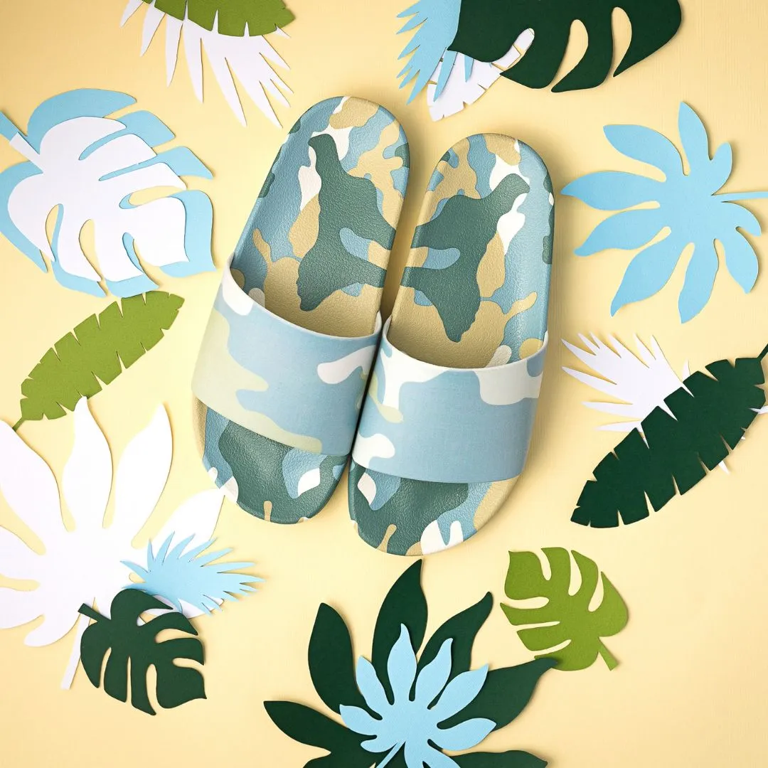 Camo Green Slides