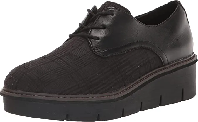 Clarks Women's Airabell Tye Lace Loafers- Black Interest
