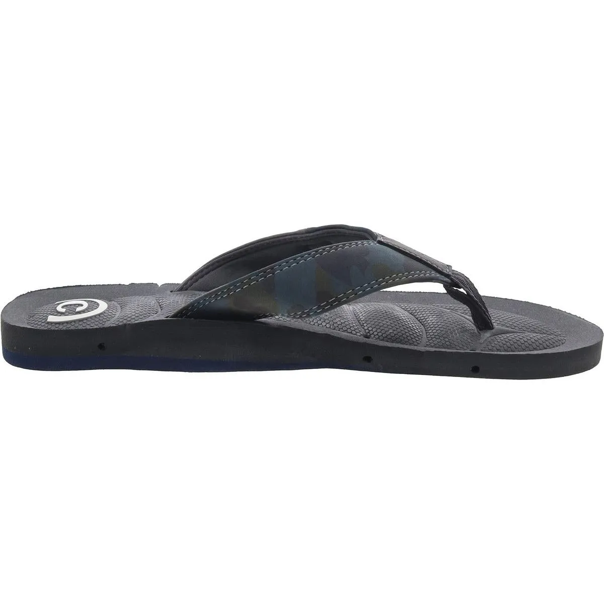 Cobian Mens Hobgood Draino Thong Slip On Flip-Flops