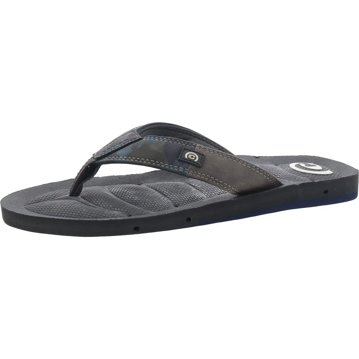 Cobian Mens Hobgood Draino Thong Slip On Flip-Flops