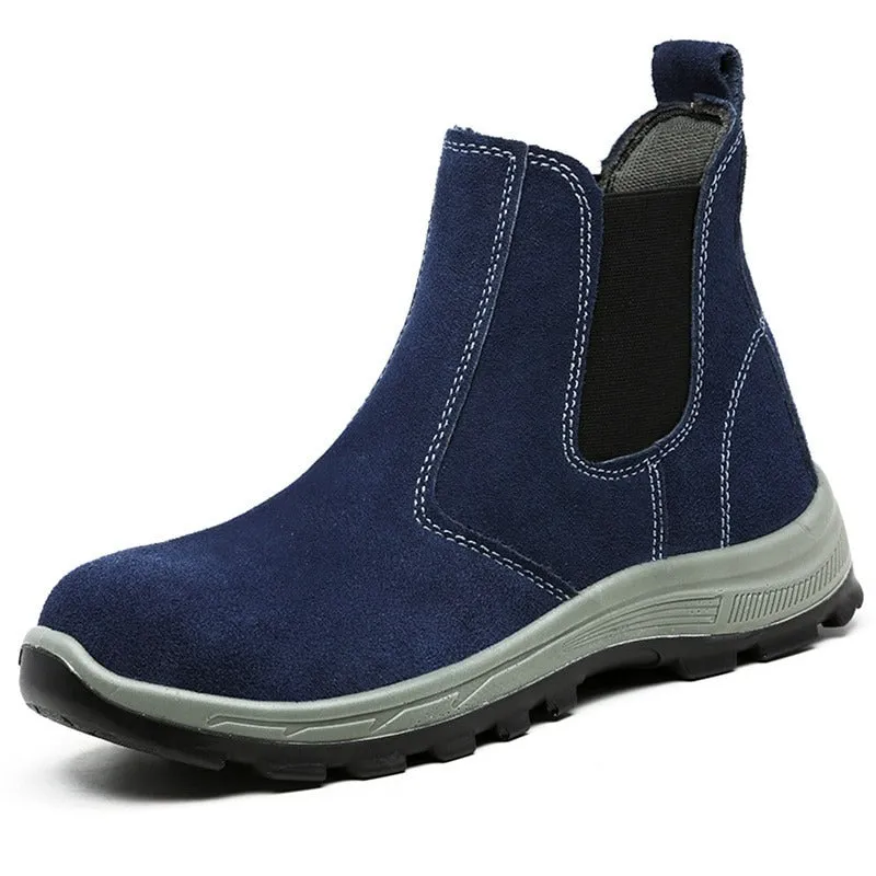 Cuzcare Men Boots Winter Keep Warm Fur Lined Orthopedic Shoes