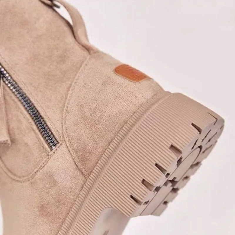 Cuzcare Orthopedic Snow Boots Women Warm Ankle Shoes