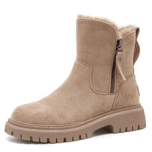 Cuzcare Orthopedic Snow Boots Women Warm Ankle Shoes