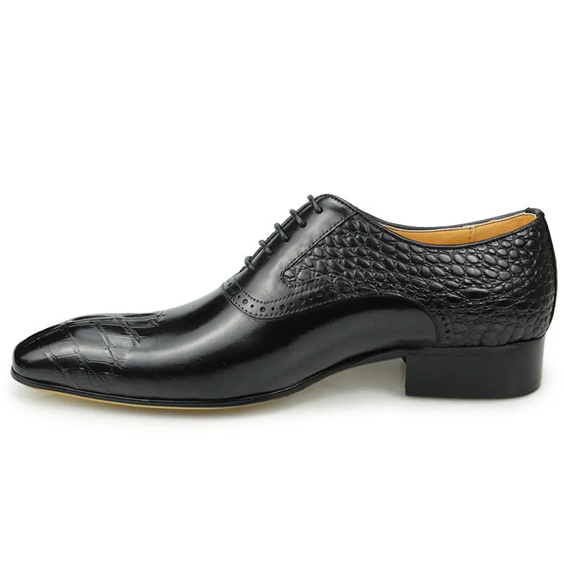 Diamoré Elegant Lace Oxfords