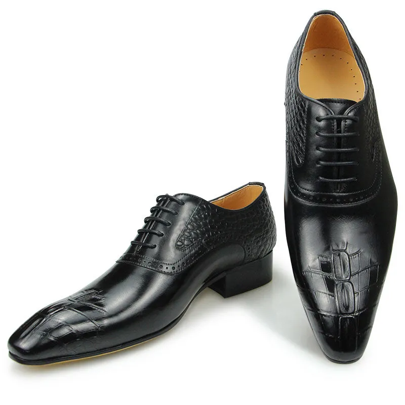 Diamoré Elegant Lace Oxfords