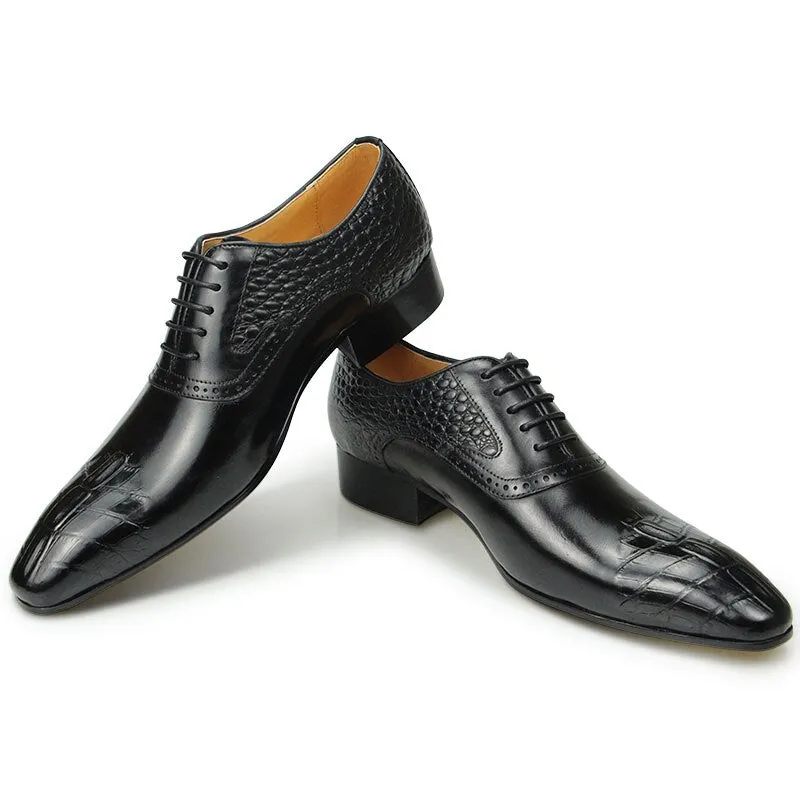 Diamoré Elegant Lace Oxfords