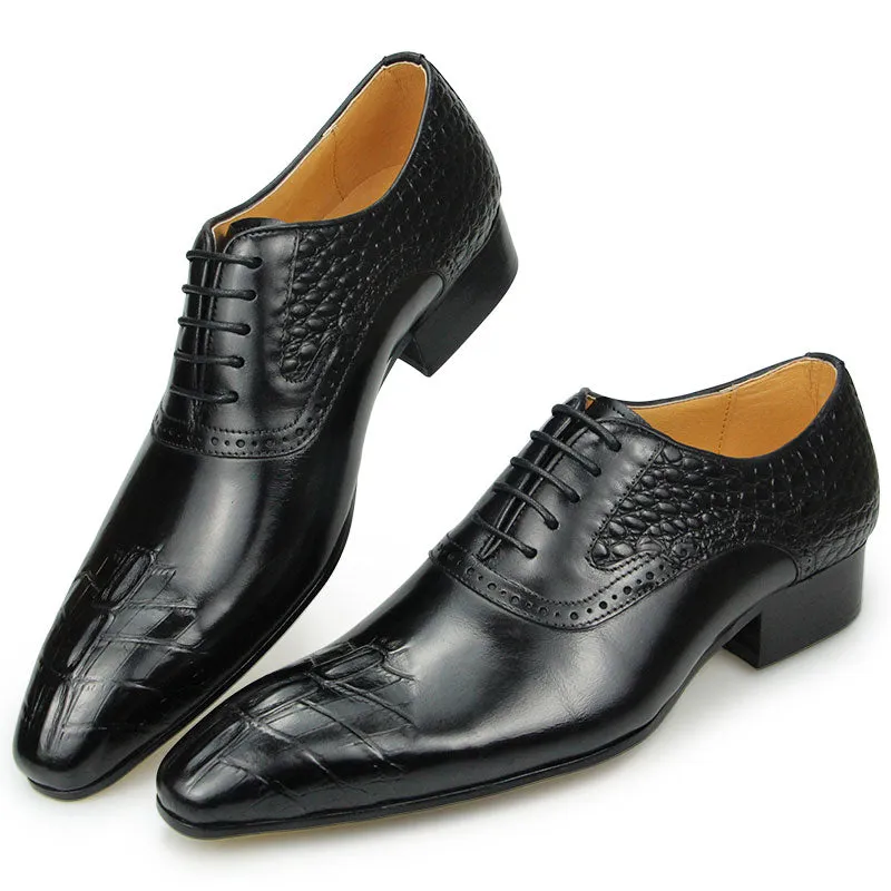 Diamoré Elegant Lace Oxfords