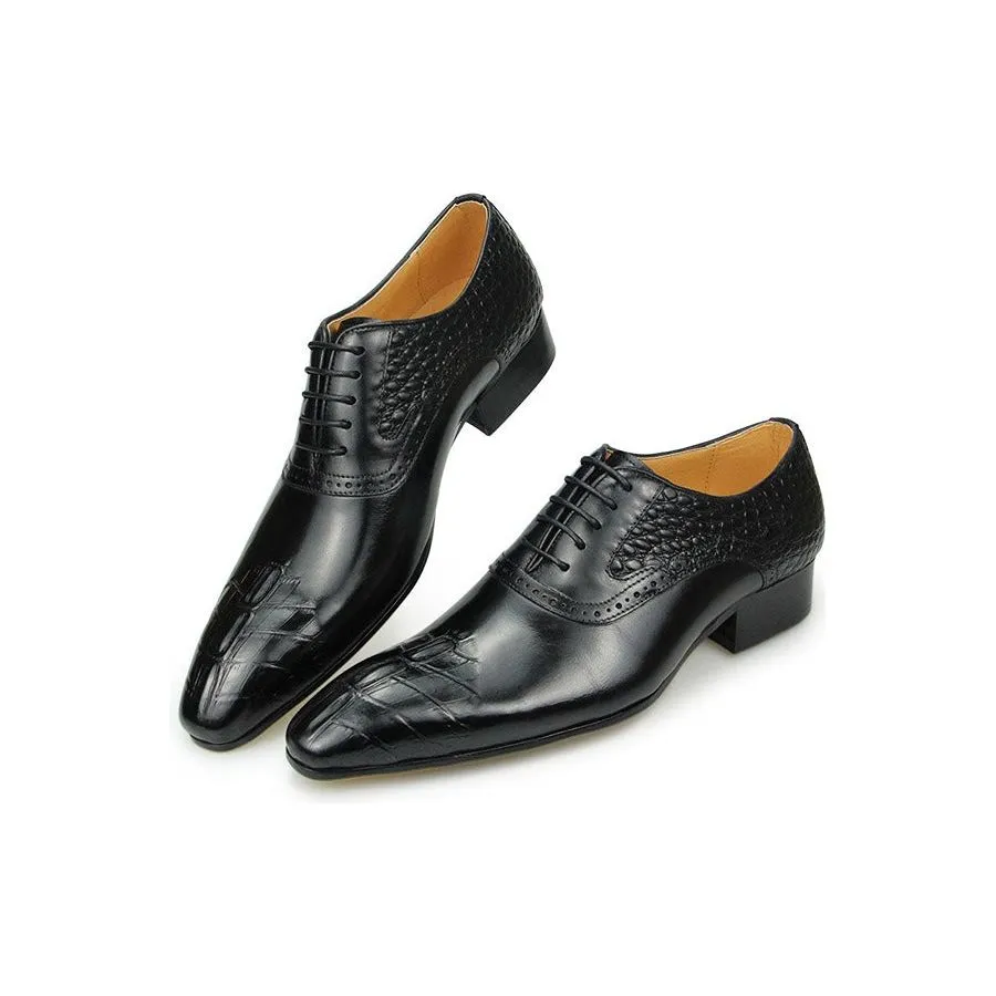 Diamoré Elegant Lace Oxfords