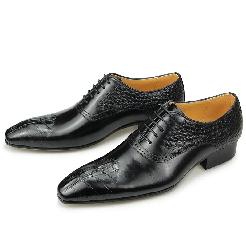Diamoré Elegant Lace Oxfords