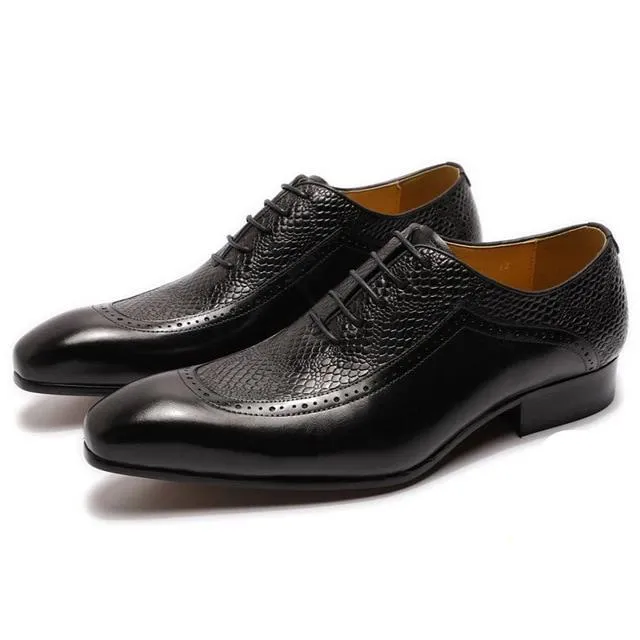 Diamoré Luxalon Pattern Oxfords