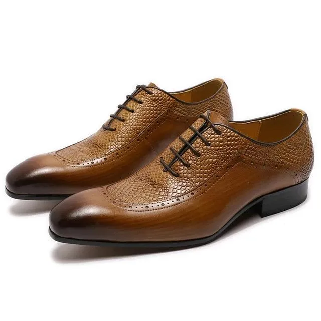 Diamoré Luxalon Pattern Oxfords