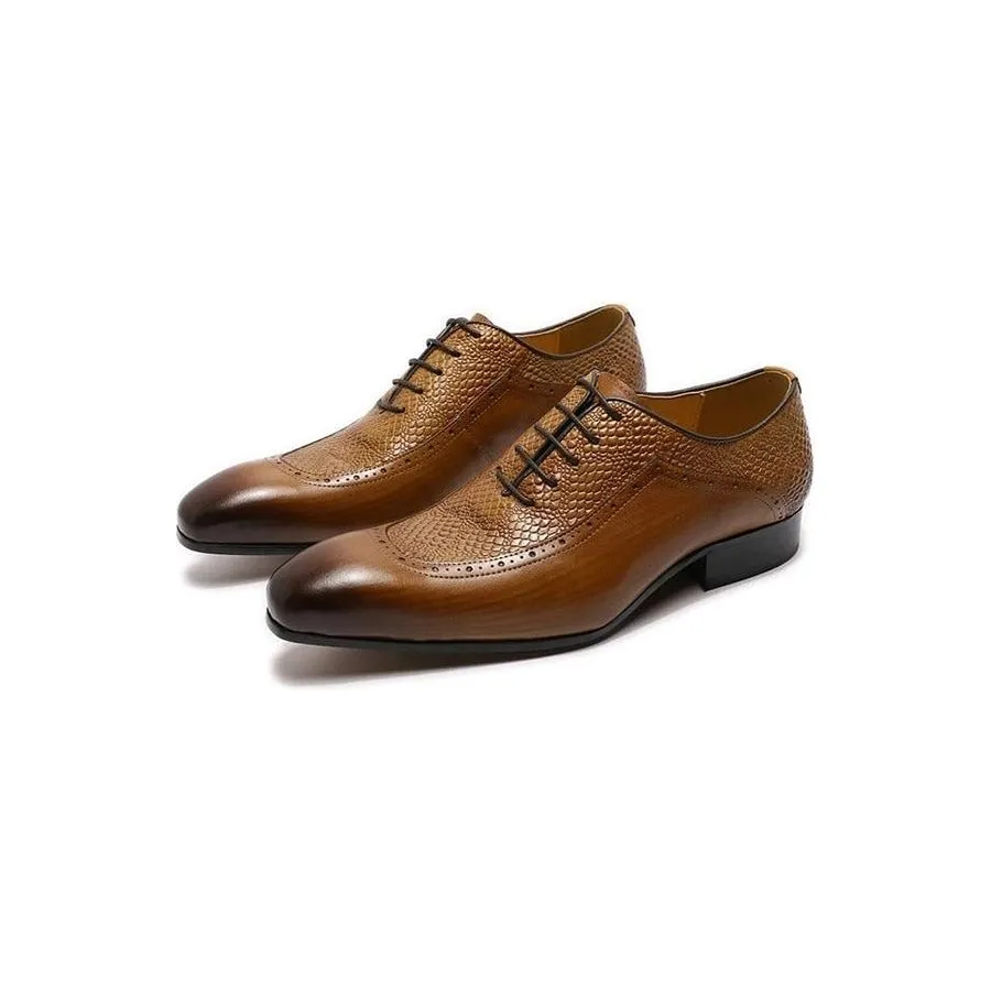 Diamoré Luxalon Pattern Oxfords