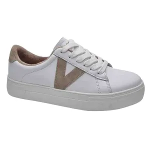 Drilleys Womens White Chunky Trainer - Fifty