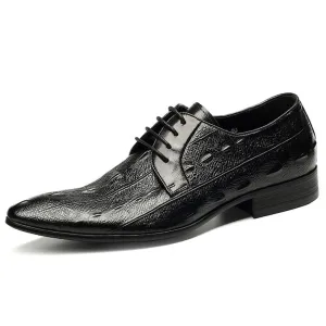 Ebonique Croctex Slip-On Oxfords