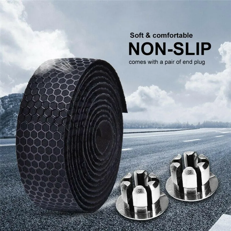 ESLNF Bike Handlebar Tape Silica Gel Road Bicycle Handle Bar Straps Breathable Anti-slip Cycling Racing Fixed Gear Belt