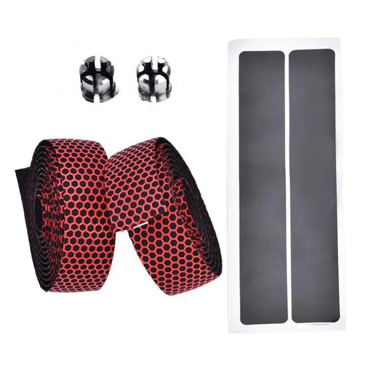 ESLNF Bike Handlebar Tape Silica Gel Road Bicycle Handle Bar Straps Breathable Anti-slip Cycling Racing Fixed Gear Belt