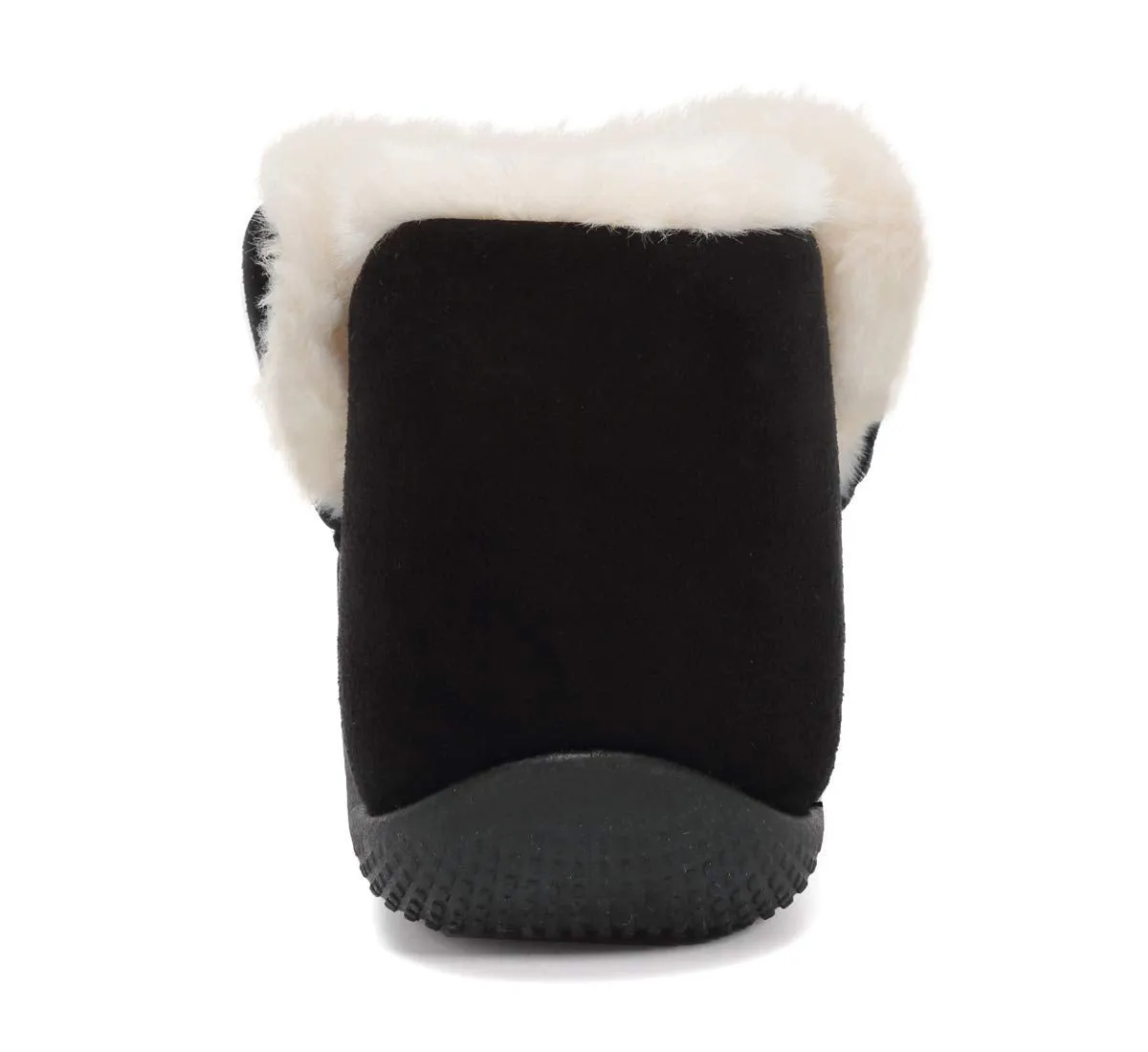 Girls Winter Boots for Toddler Size 7 M Fur Lined Winter Warm Kids Shoes Black