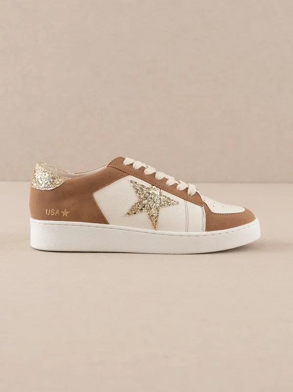 Glitter Star Sneakers