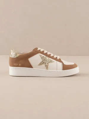 Glitter Star Sneakers