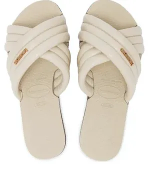 Havaianas Beige NYC You Slides
