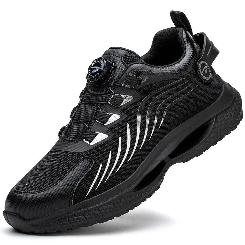 JB Fly Weaving 700 Quick Lace Steel Toe Shoes