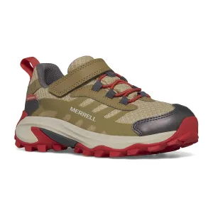 Kid's Moab Speed 2 Low A/C Waterproof Shoe - Coyote